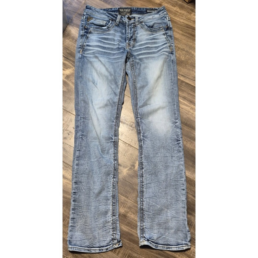 Salvage Jeans Buckle Exclusive Mens 31x33 Mayhem Boot Regular Fit